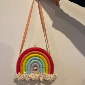 Anthropologie Rainbow Purse